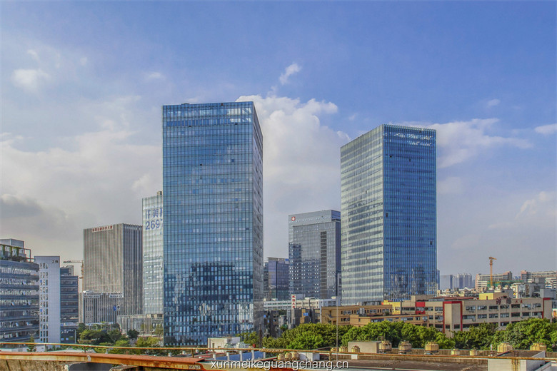 讯美科技广场外观图