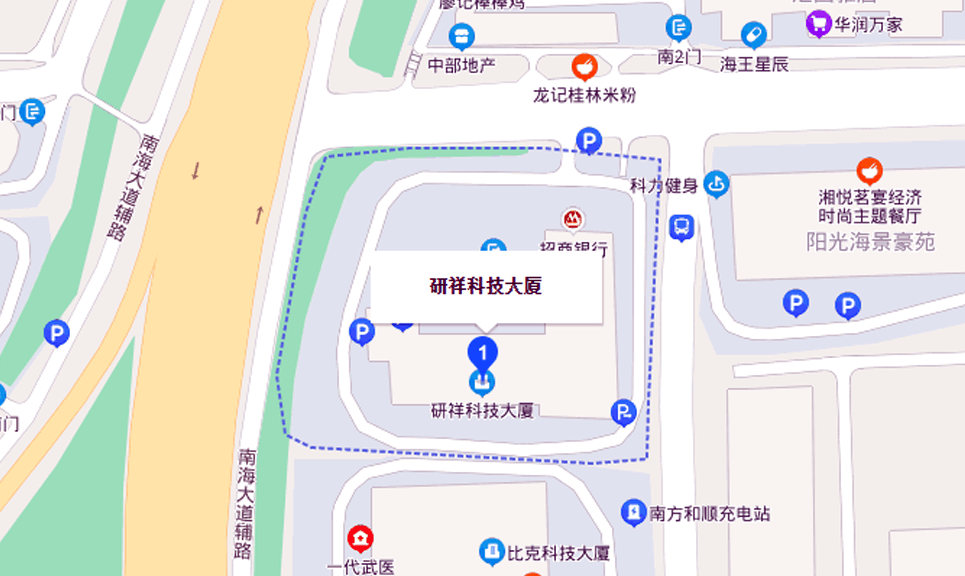 研祥科技大厦位置地图