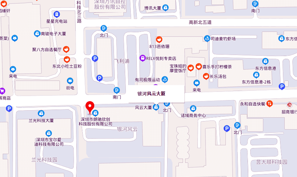 银河风云大厦位置地图