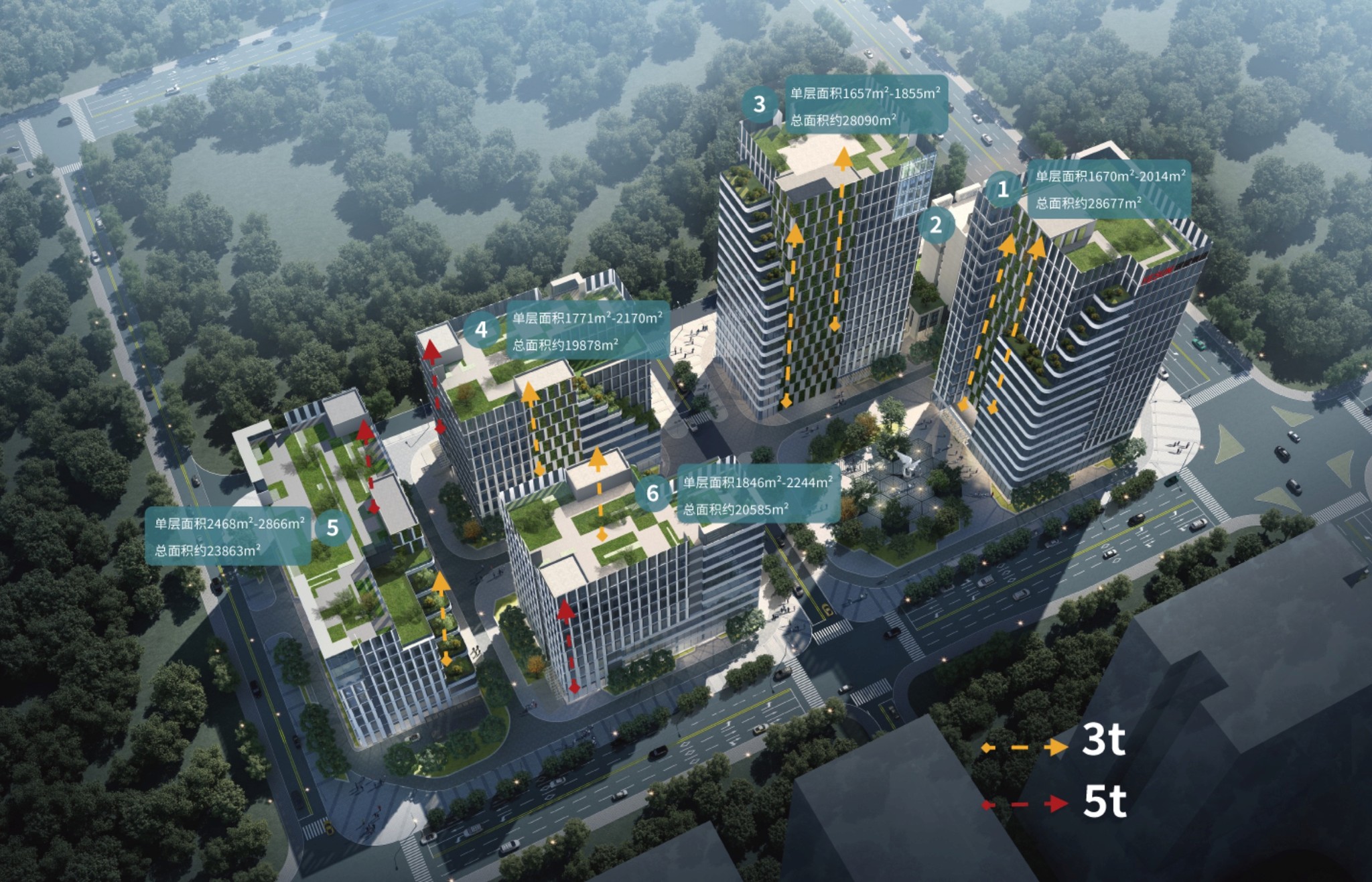 银星银智生命健康科技园周边环境图