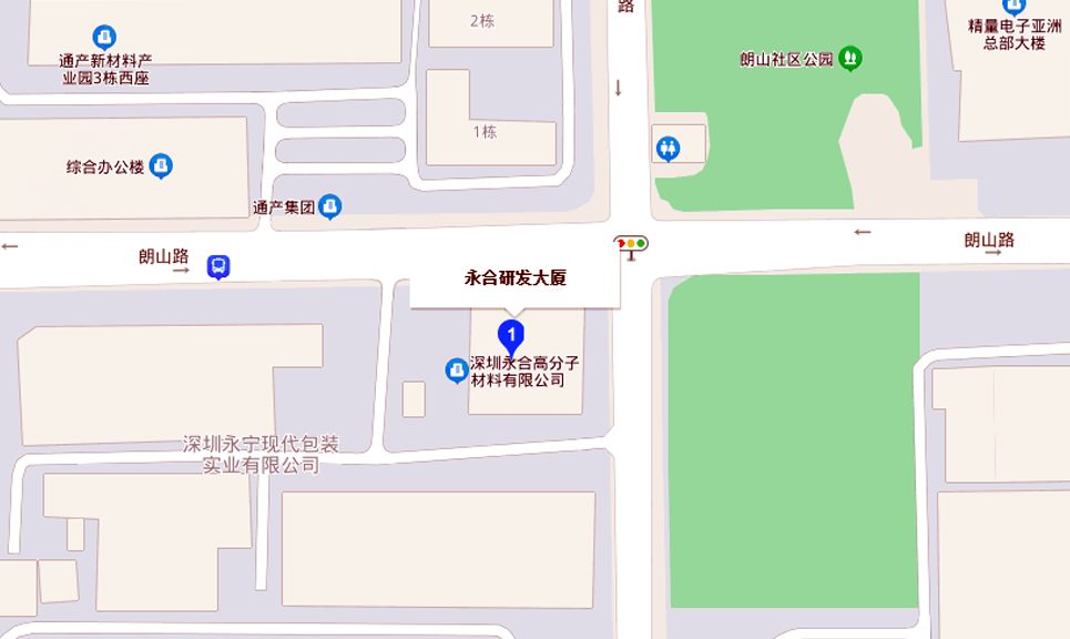 永合研发大厦位置地图