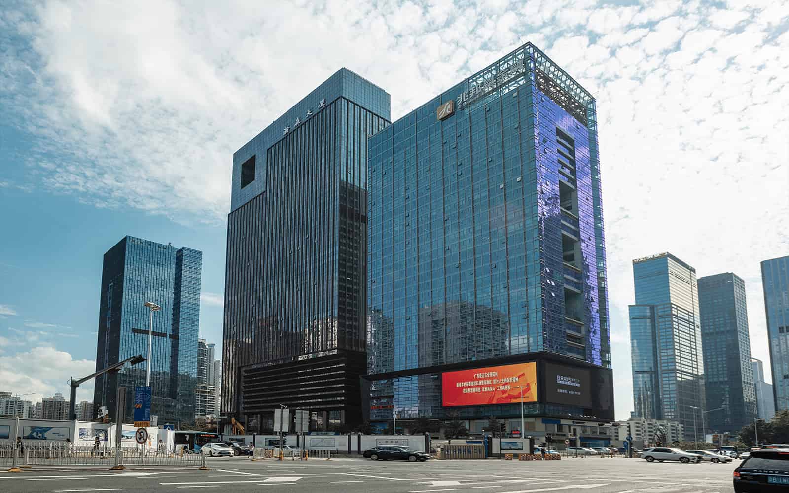 兆邦基金融大厦外观图