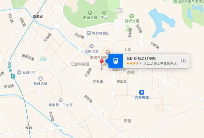 招商局智慧城位置地图