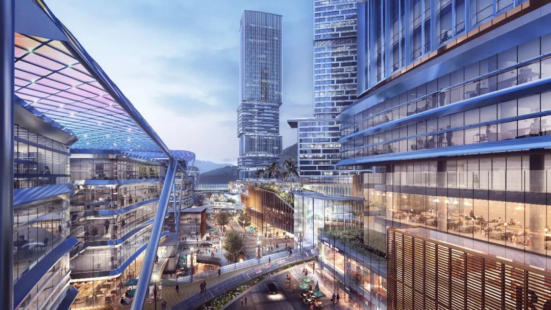 中集前海国际中心大堂图片