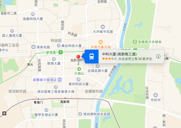 中科大厦位置地图