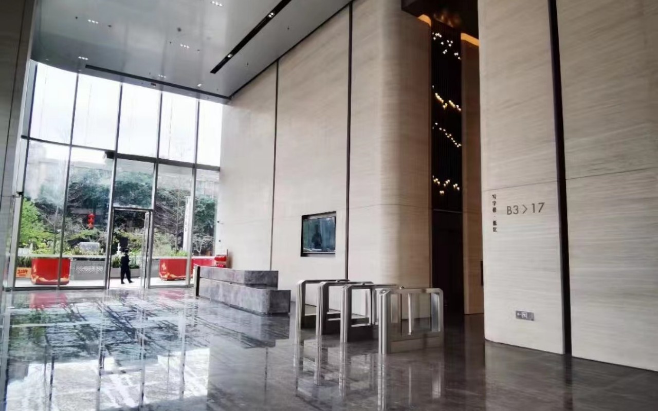 中粮大悦中心电梯图片