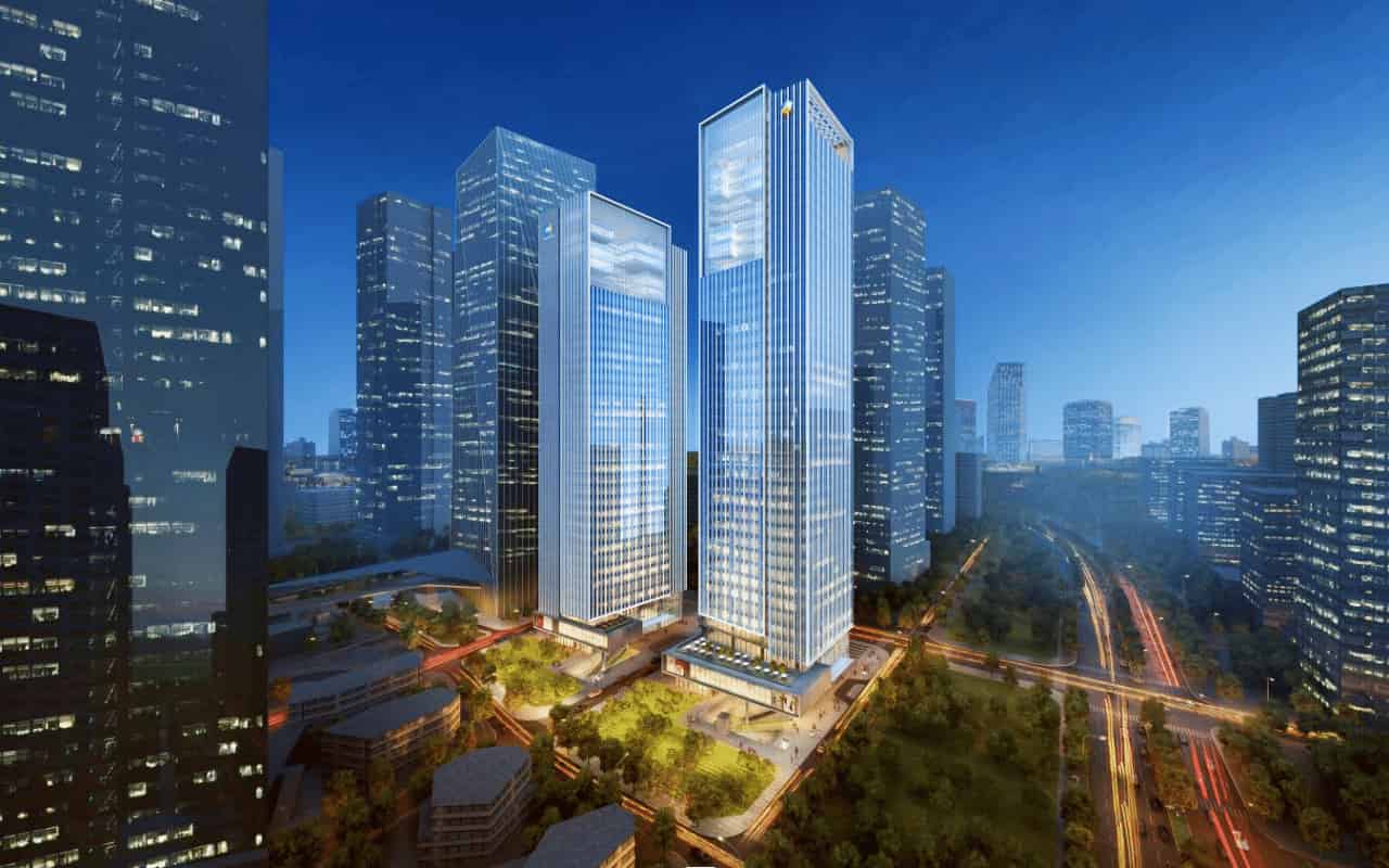 中粮亚太大厦外观图