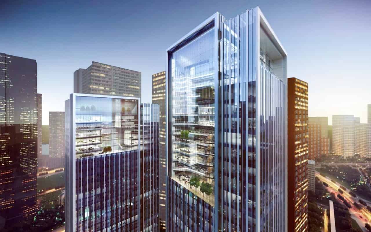 中粮亚太大厦电梯图片