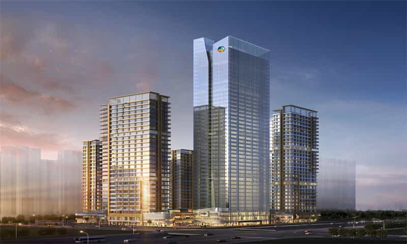 中粮云景广场外观图