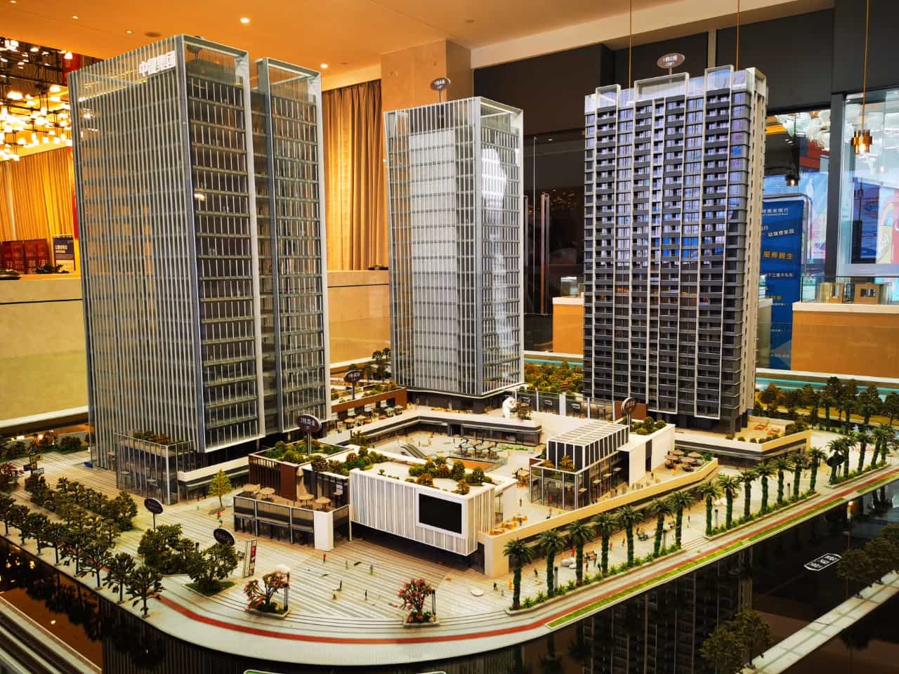 中晟会港湾外观图