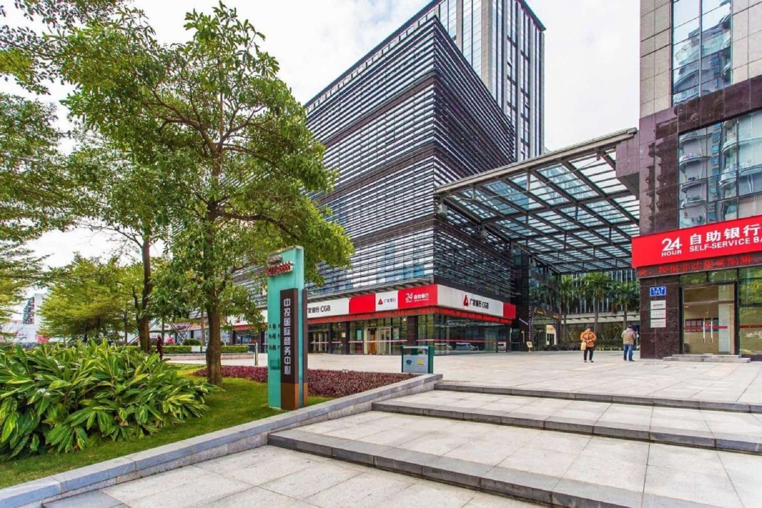 中投国际商务中心电梯图片