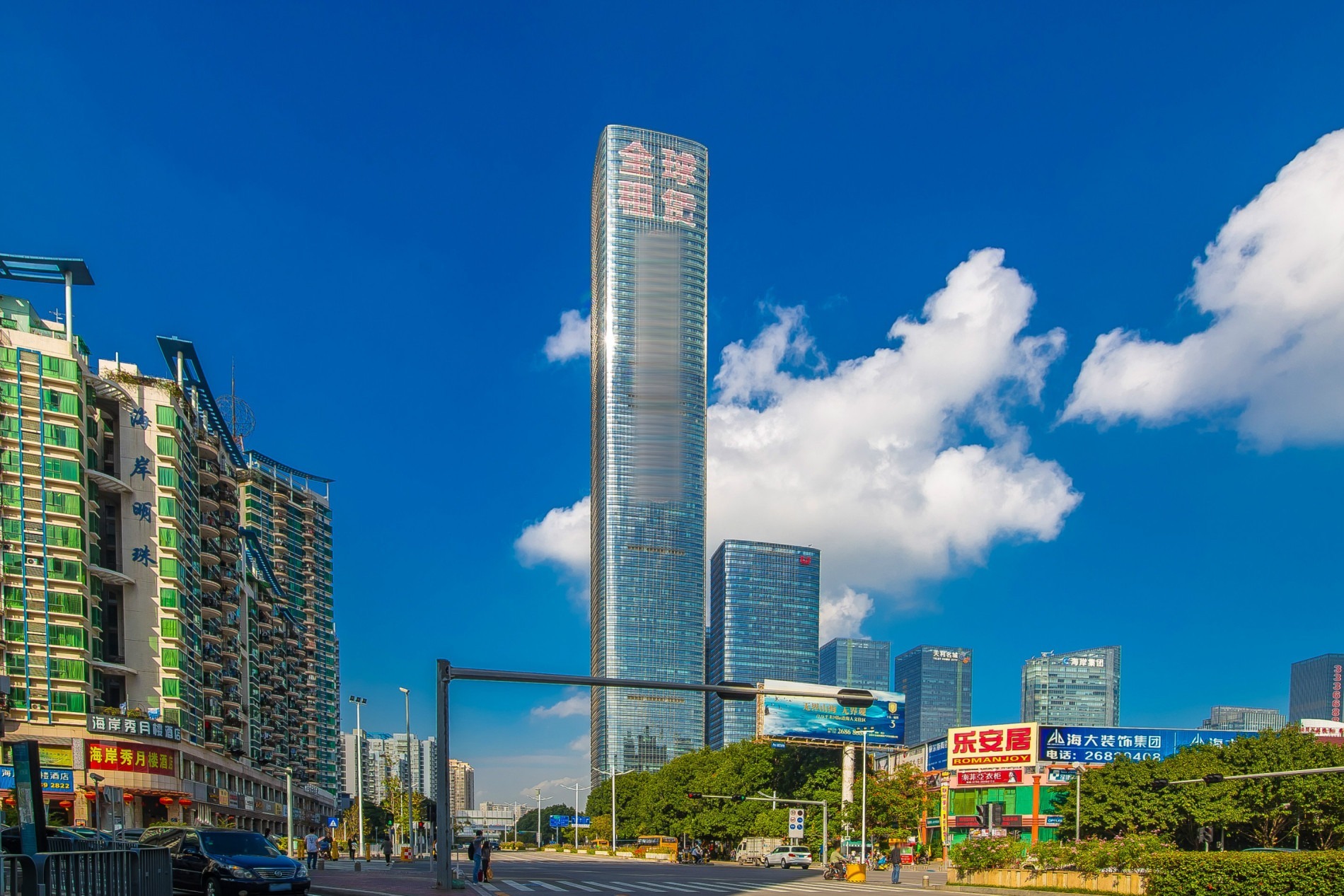 中洲控股金融中心外观图