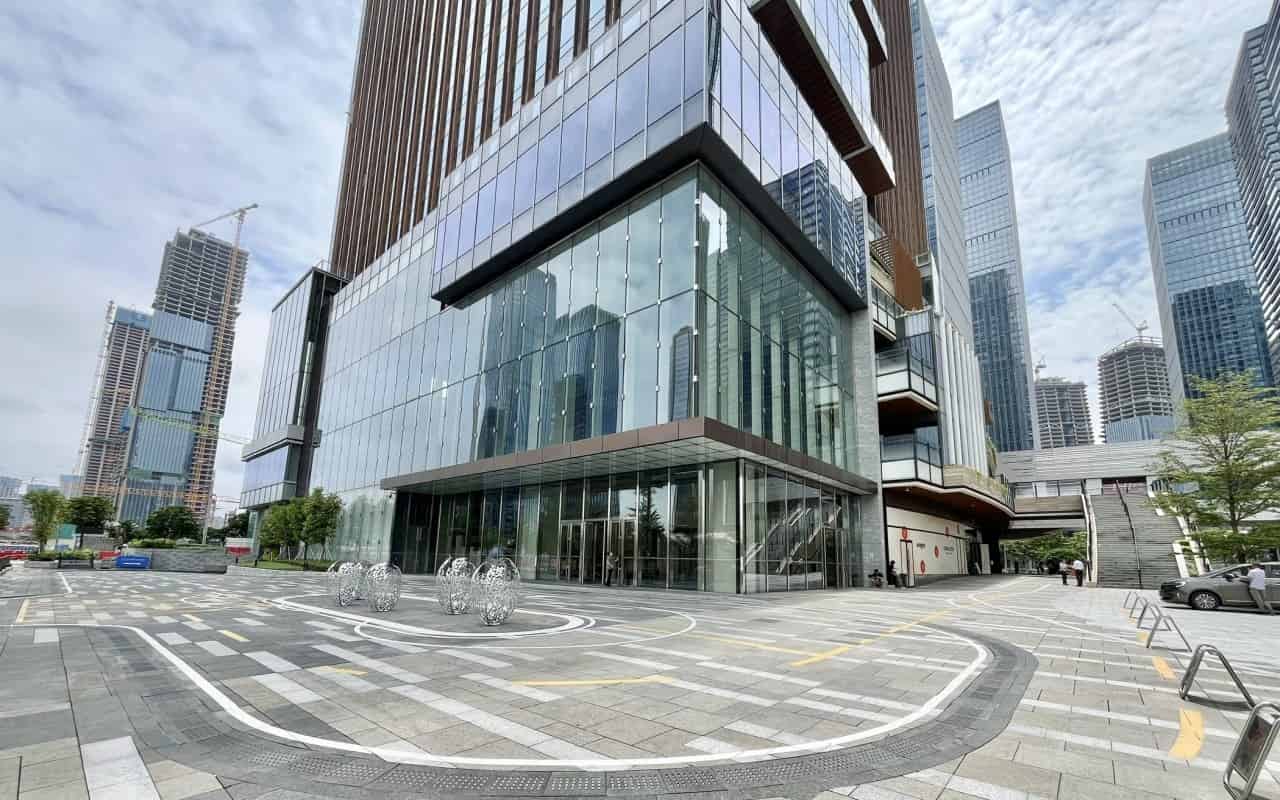 前海周大福金融大厦图片