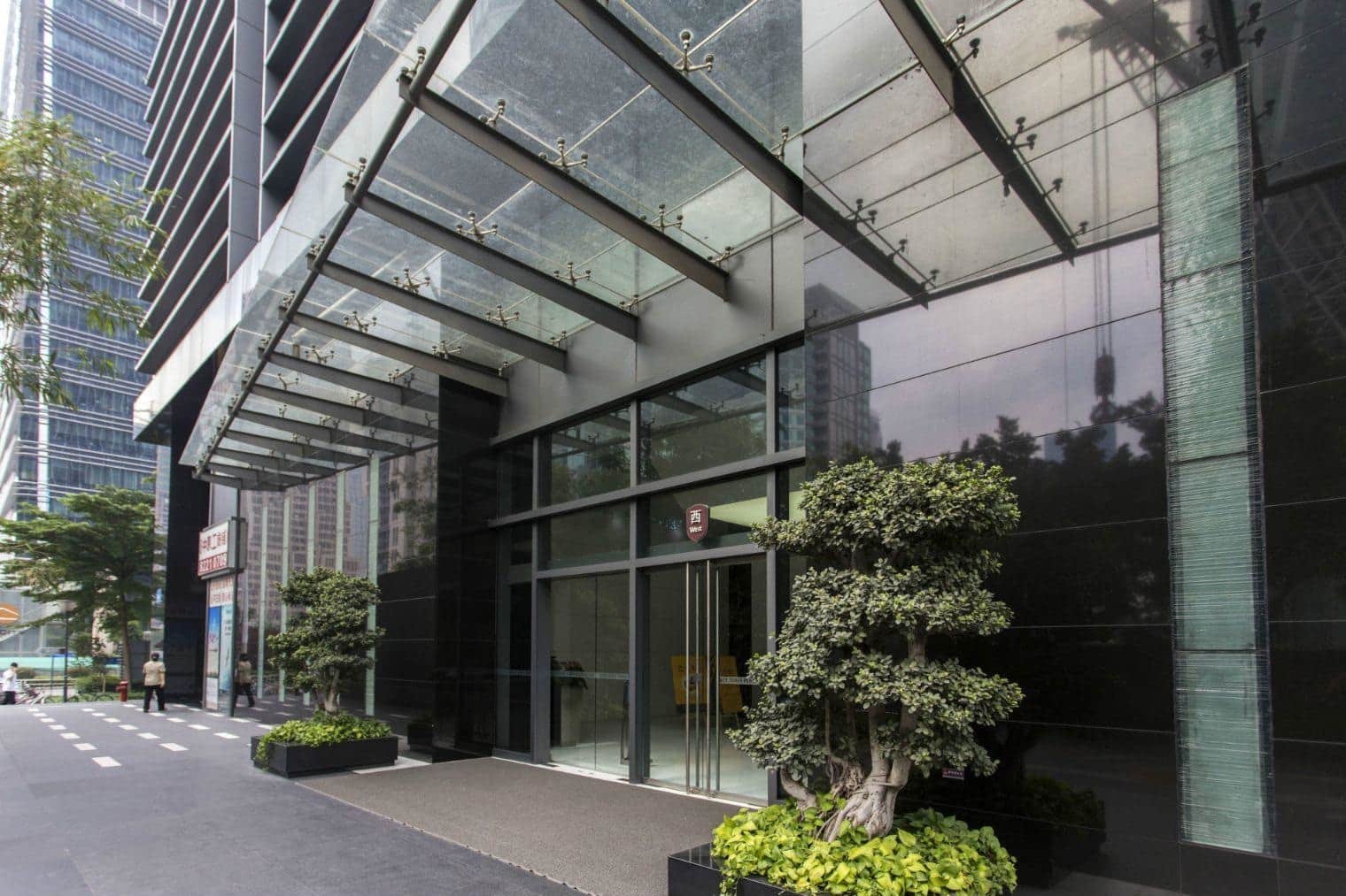 卓越时代广场大堂图片